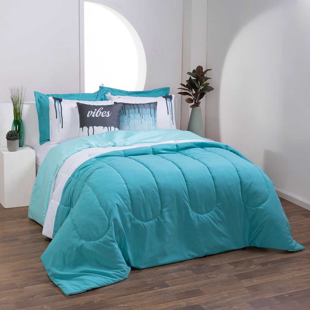 Edredom King Colorful 7 Peças – Boas Vibrações - Imagem 8