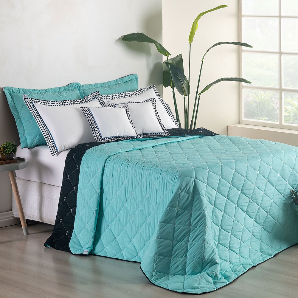 Cobre Leito Queen Renove - 7 Peças - Imagem 29