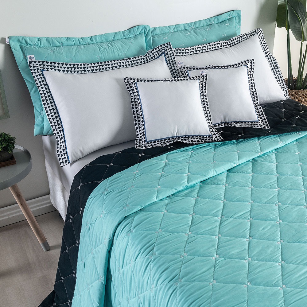 Cobre Leito Queen Renove - 7 Peças - Imagem 30